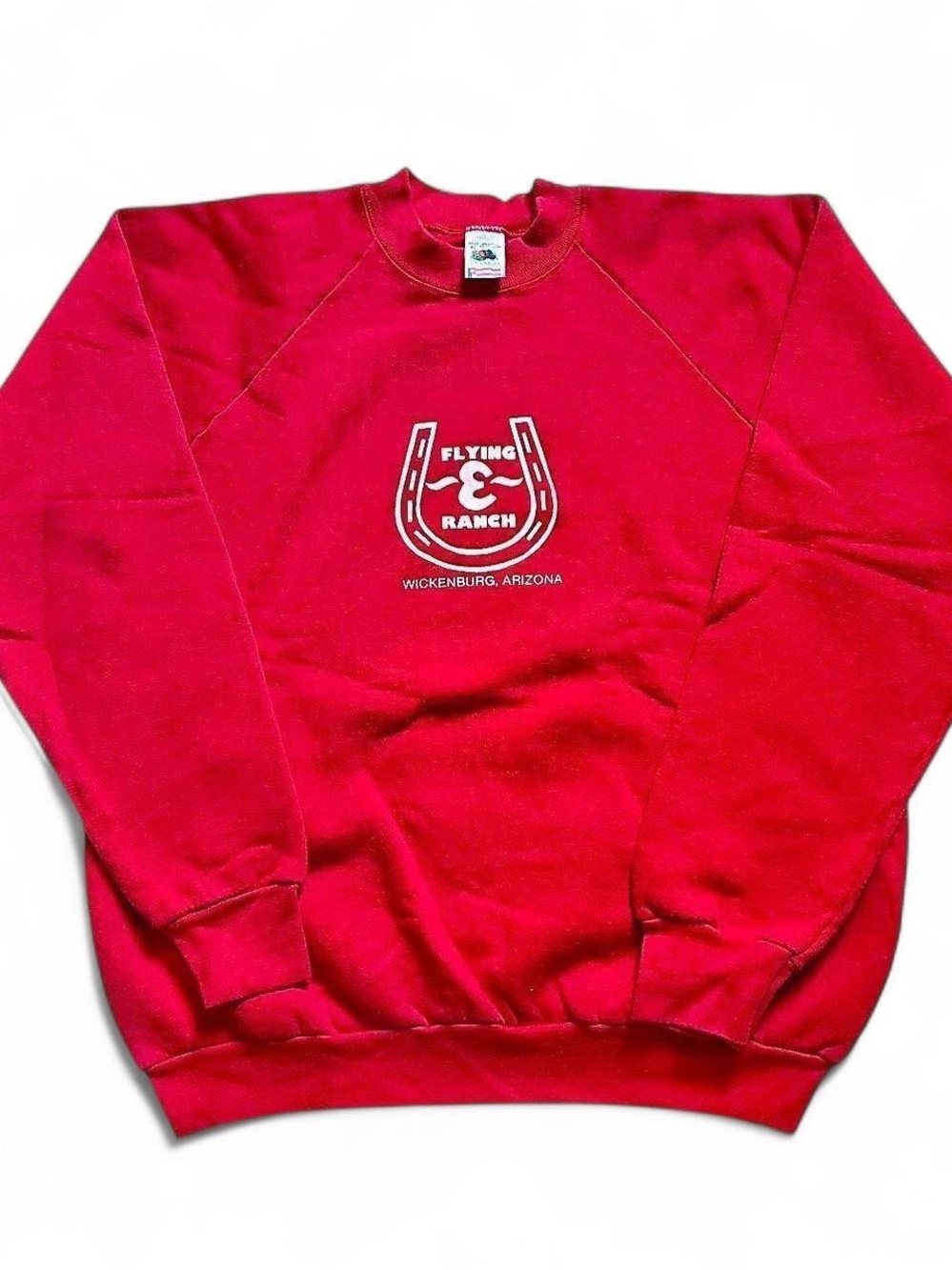 Vintage 1990s Red Wickenburg Arizona Crewneck Sweatshirt - Mens XL